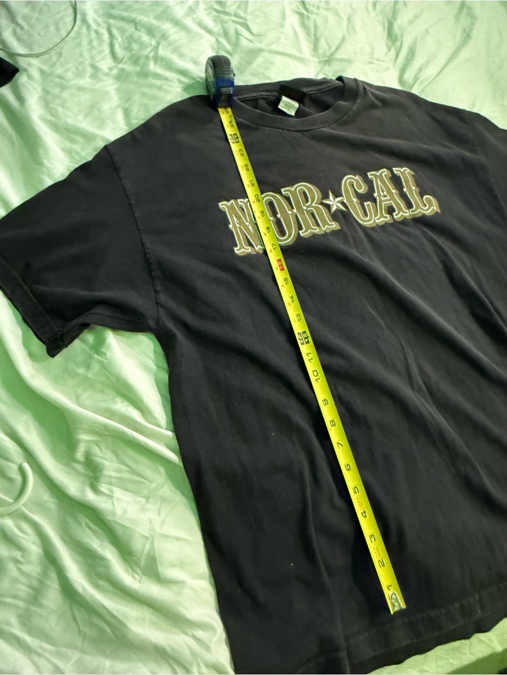 Nor-Cal Graphic Crewneck T-Shirt - Black